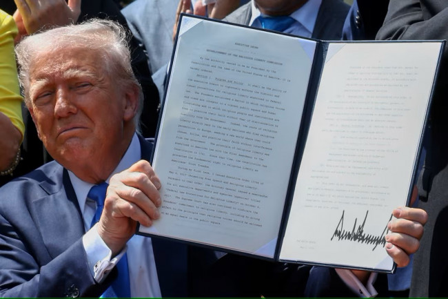 Trump crea la Comisin de Libertad Religiosa