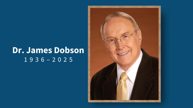 El Dr. James Dobson, lder cristiano evanglico, falleci a los 89 aos.