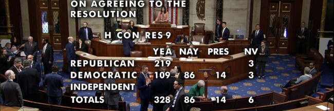 El Congreso de Estados Unidos aprueba una resoluci�n que condena el socialismo 