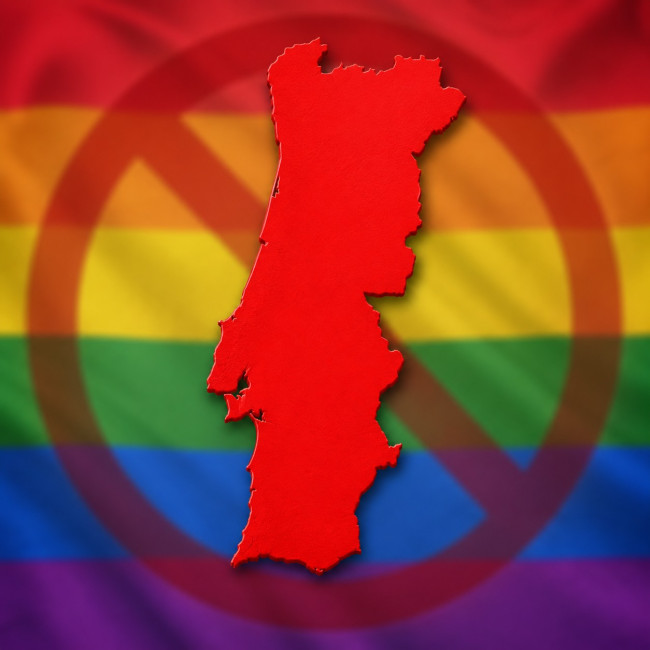 Portugal prohíbe símbolos y banderas LGTBI en edificios públicos