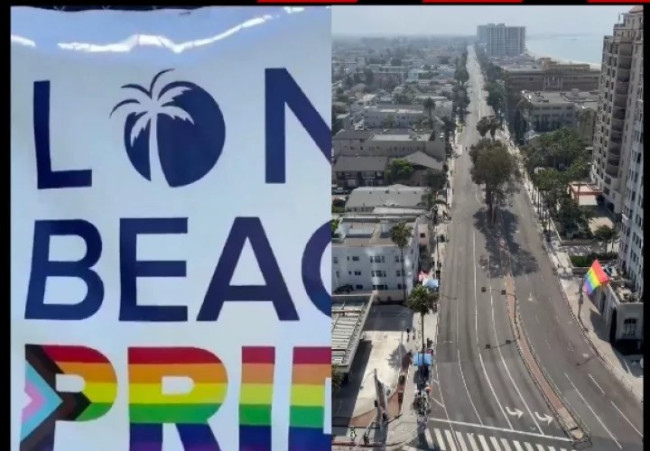 Fracaso de la marcha LGBTQ+ en Long Beach: la falta de recursos hunden el evento