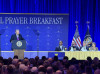 Trump encabeza el 74 Desayuno Nacional de Oraci�n y subraya fe, unidad y libertad religiosa